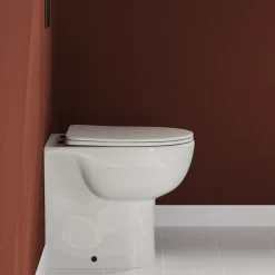 Harbour Serenity Rimless Back to Wall Toilet with Soft Close Seat