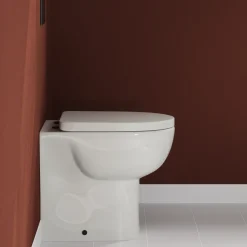 Harbour Serenity Rimless Back to Wall Toilet with Soft Close Seat