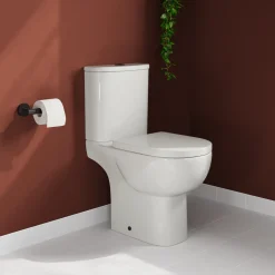 Harbour Serenity Rimless Close Coupled Toilet with Soft Close Seat