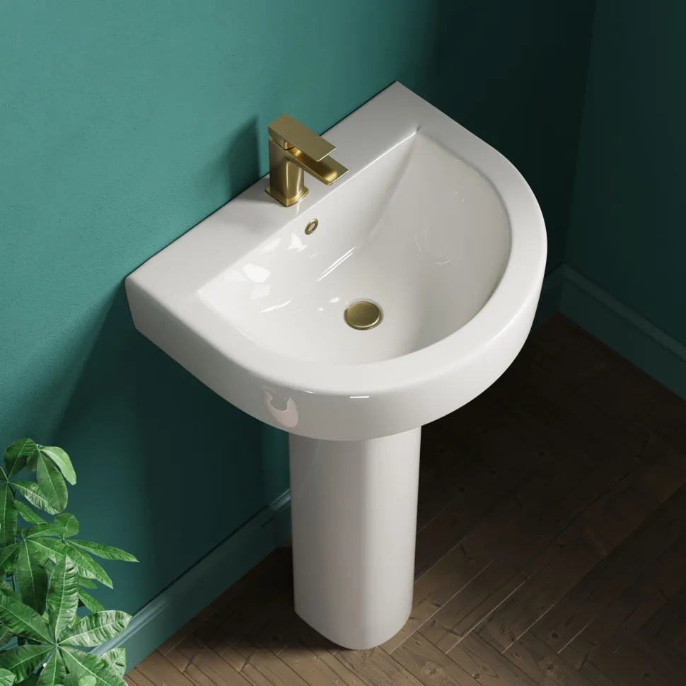 Harbour Serenity Rimless Toilet & Basin Bathroom Suite