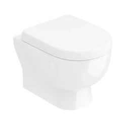 Harbour Serenity Rimless Wall Hung Toilet with Soft Close Seat