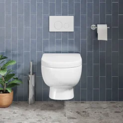 Harbour Serenity Rimless Wall Hung Toilet with Soft Close Seat