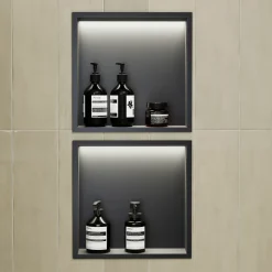 Harbour Shower Niche with LED Light Strip - 305 x 305mm
