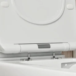 Harbour Soft Close Square Slimline Toilet Seat With Quick Release Hinges