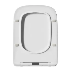 Harbour Soft Close Square Slimline Toilet Seat With Quick Release Hinges