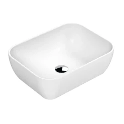 Harbour Soft Square Matt Finish Countertop Basin - 455 x 325mm