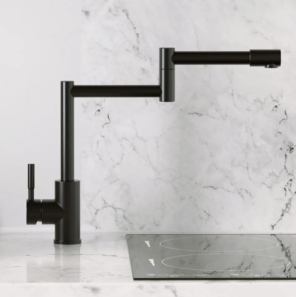 Harbour Stature Deck Mounted Pot Filler Kitchen Tap