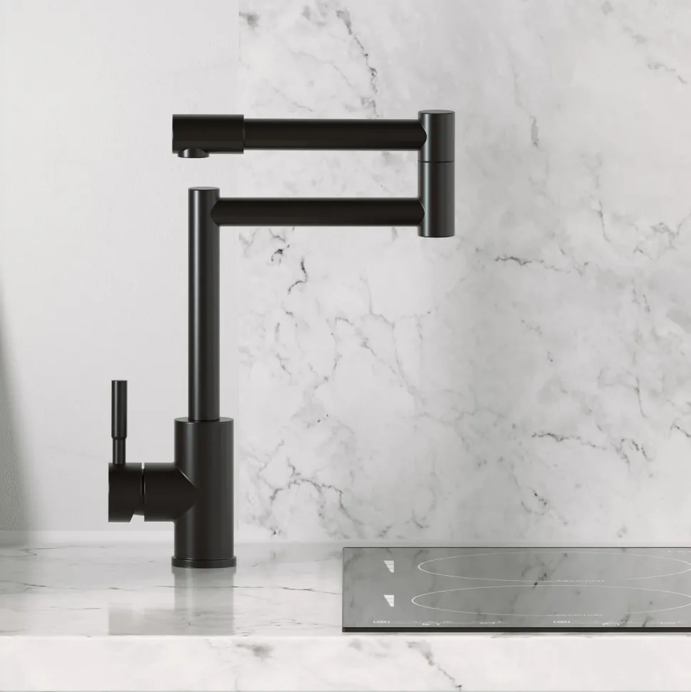 Harbour Stature Deck Mounted Pot Filler Kitchen Tap