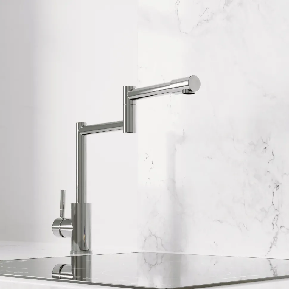 Harbour Stature Deck Mounted Pot Filler Kitchen Tap