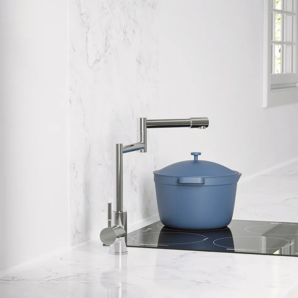 Harbour Stature Deck Mounted Pot Filler Kitchen Tap