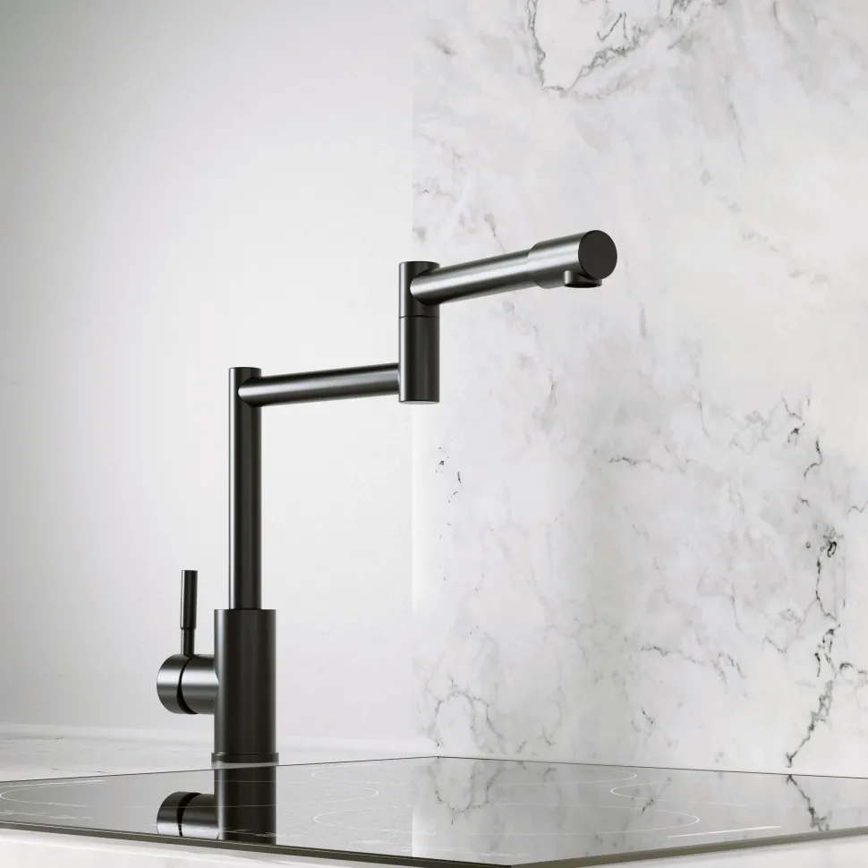 Harbour Stature Deck Mounted Pot Filler Kitchen Tap