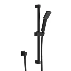Harbour Status Matt Black Shower Outlet Elbow