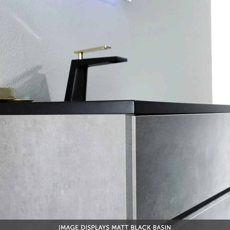 Harbour Substance 900mm 1 Drawer Wall Mounted Vanity Unit & Basin Options