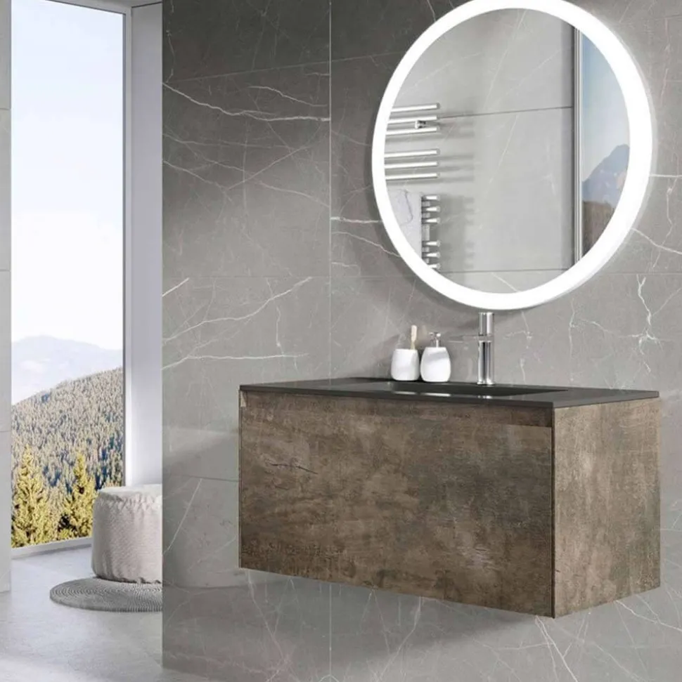 Harbour Substance 900mm 1 Drawer Wall Mounted Vanity Unit & Basin Options