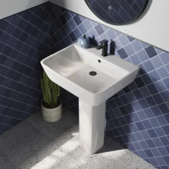 Harbour Unity 560mm Basin & Full Pedestal