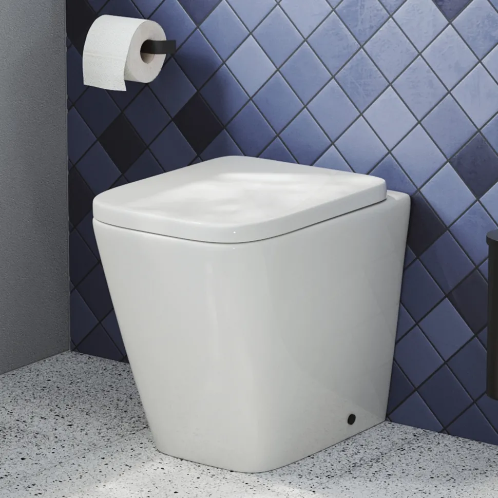 Harbour Unity Rimless Back to Wall Toilet & Soft Close Seat