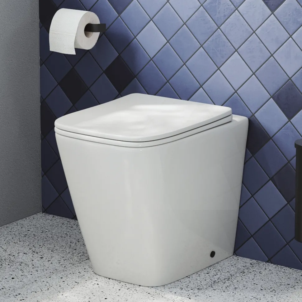 Harbour Unity Rimless Back to Wall Toilet & Soft Close Seat