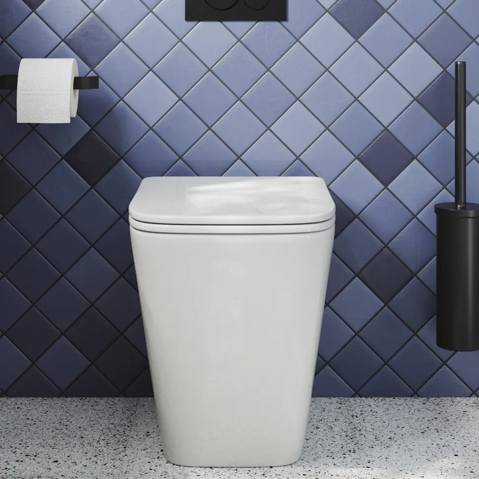 Harbour Unity Rimless Back to Wall Toilet & Soft Close Seat