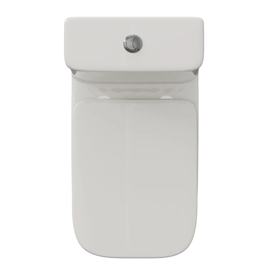 Harbour Unity Rimless BTW Close Coupled Toilet & Soft Close Seat
