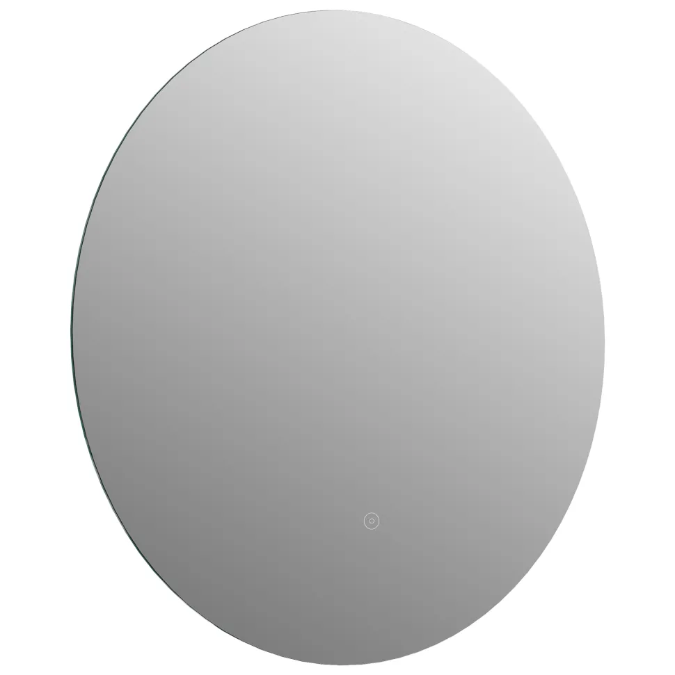 Harbour Vision LED Illuminated Round Bathroom Mirror with Demister Pad - 800mm