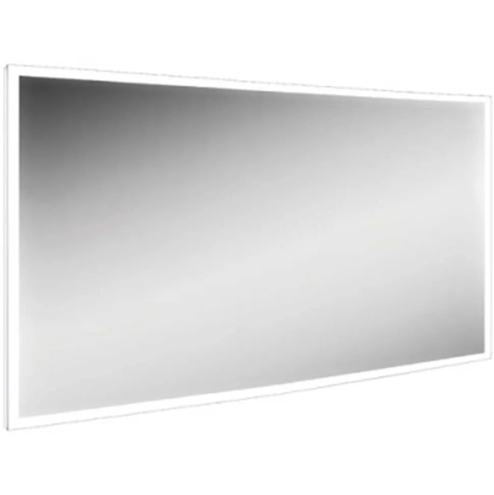 hib. Globe LED Illuminated Steam Free Rectangular Mirror