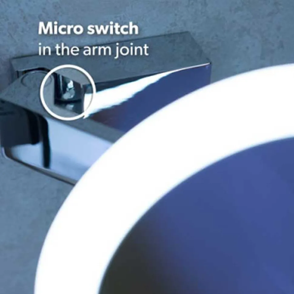 hib. Libra Magnifying LED Illuminated Mirror - 200 x 200mm