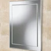 hib. Linus Rectangular Bevelled 'Mirror On Mirror' - 700 x 500mm