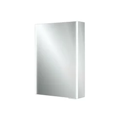 hib. Xenon 50 LED Illuminated Mirror Cabinet With Mirrored Sides