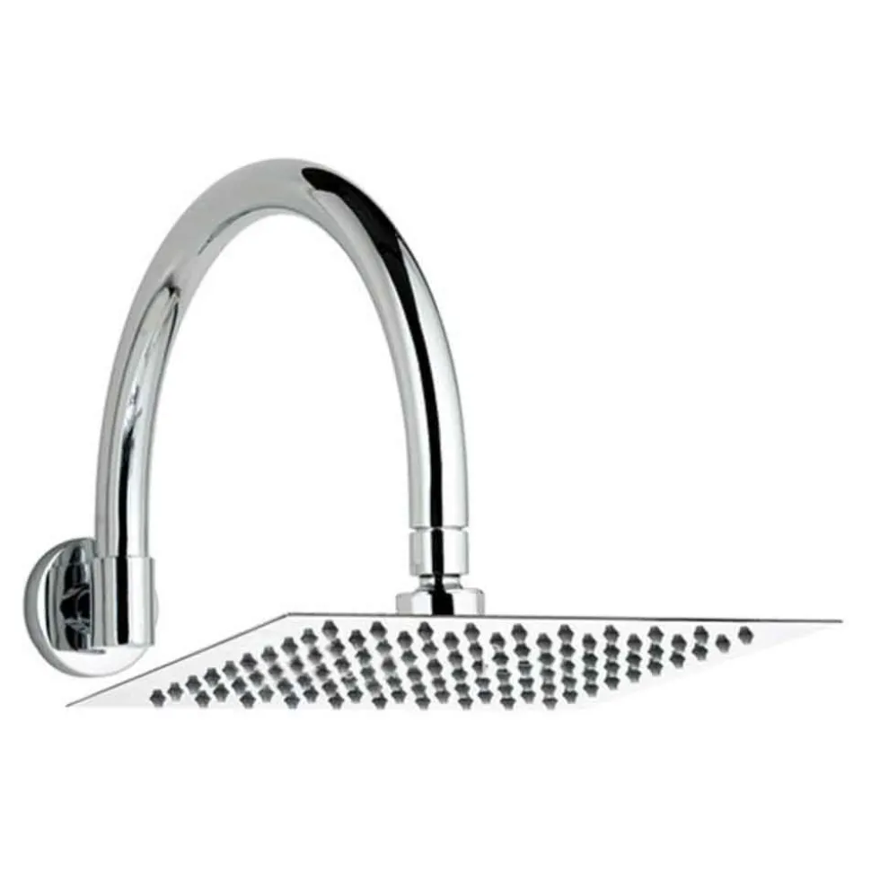 Hudson Reed Arched Wall Mounted Shower Arm - 313mm