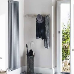 Hudson Reed Colosseum White Triple Column Traditional Radiator