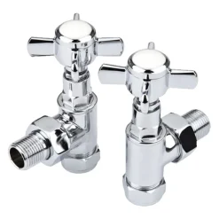 Hudson Reed Crosshead Angled Radiator Valves