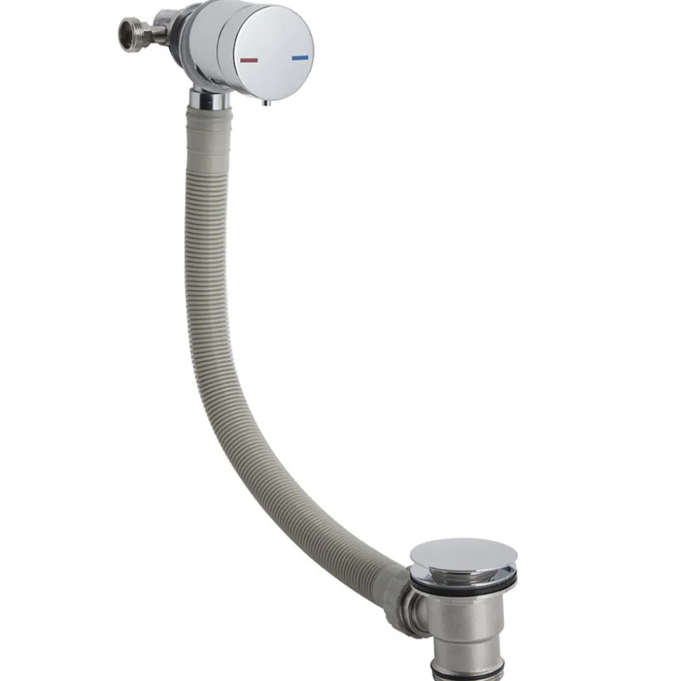 Hudson Reed Freeflow Bath Filler With Waste