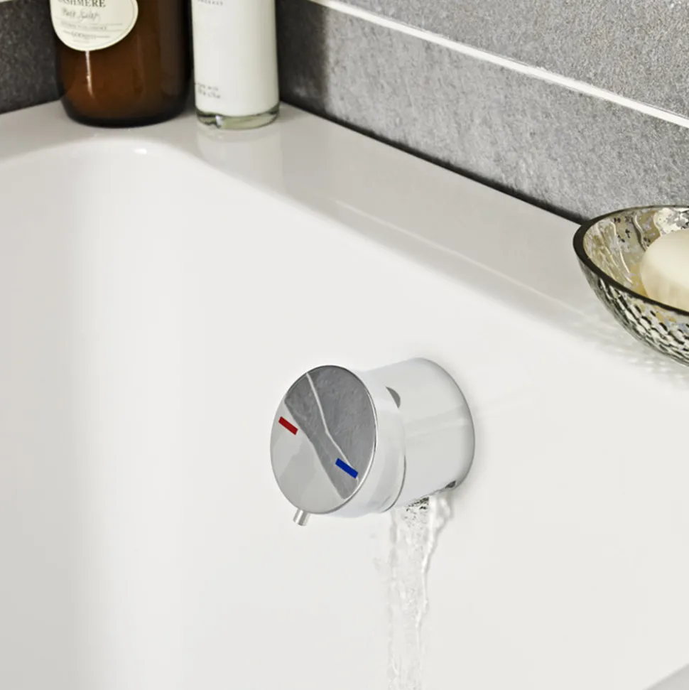Hudson Reed Freeflow Bath Filler With Waste