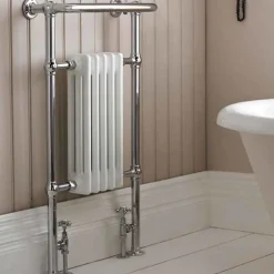 Hudson Reed Harrow Small Traditional Towel Rail - 965 x 538mm