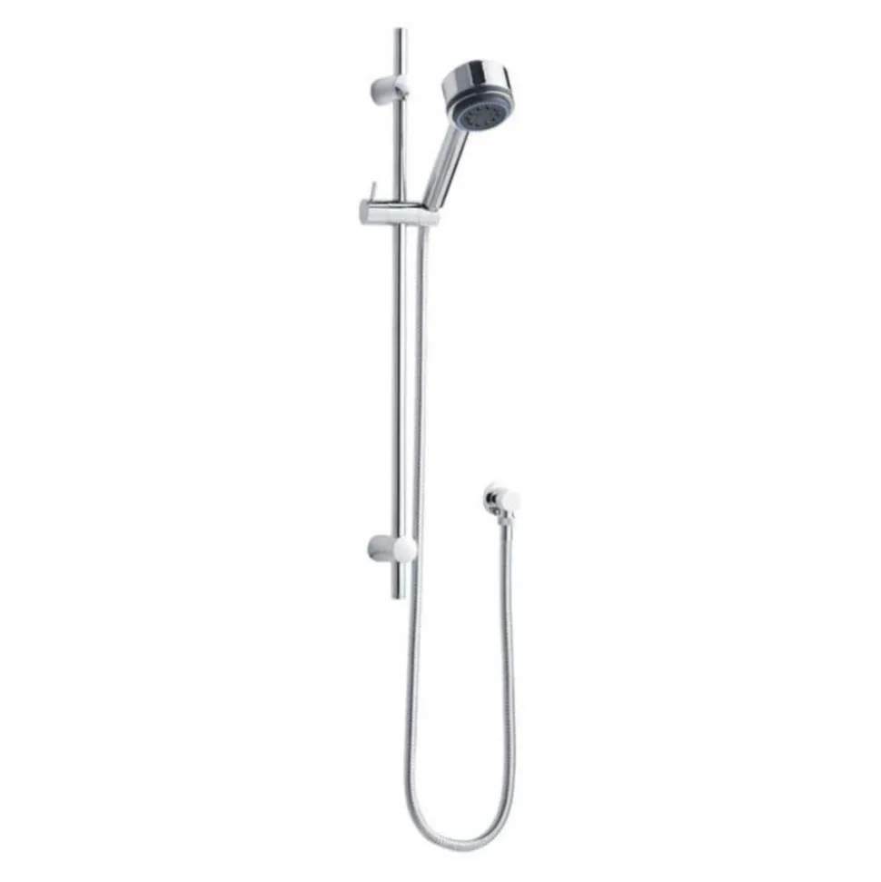Hudson Reed Linear Slide Rail Kit with Multi-Function Handset & Outlet Elbow