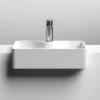 Hudson Reed 480mm Rectangular Semi-Recessed Countertop Basin