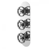 Hudson Reed Revolution Industrial 2 Outlet Concealed Thermostatic Shower Valve