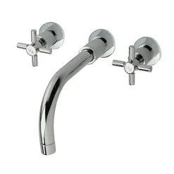 Hudson Reed Tec Crosshead Wall Mounted Basin Mixer