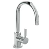 Hudson Reed Tec Single Lever Basin Mixer with Clicker Waste