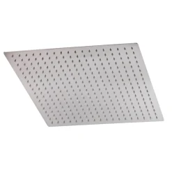 Hudson Reed Thin Square Fixed Shower Head - 400mm