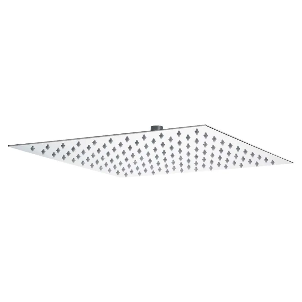 Hudson Reed Thin Square Fixed Shower Head - 400mm