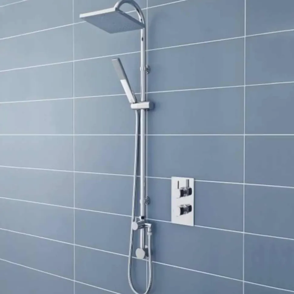 Hudson Reed Worth Rigid Riser Kit with Concealed Outlet Elbow