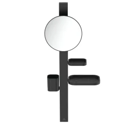 Ideal Standard Alu+ 200mm Magnifying Mirror & Beauty Bar
