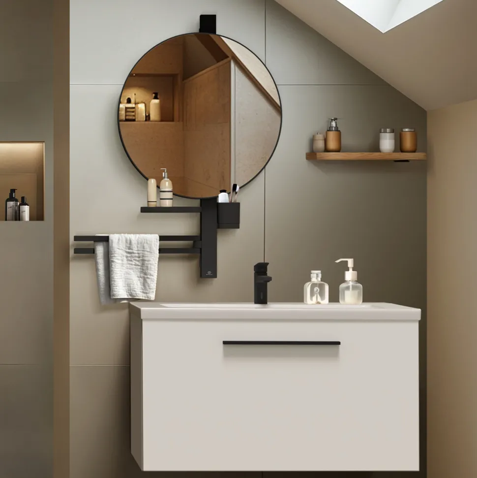 Ideal Standard Alu+ 500mm Mirror & Beauty Bar