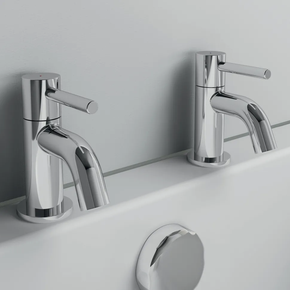 Ideal Standard Ceraline Bath Pillar Taps