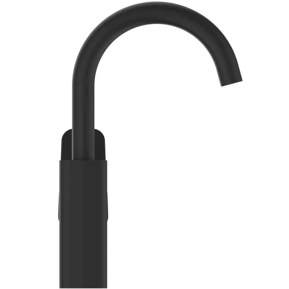 Ideal Standard Ceraplan Silk Black Side Lever Mono Basin Mixer Tap