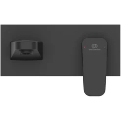 Ideal Standard Ceraplan Silk Black Wall Mounted Basin Mixer Tap