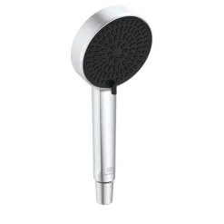 Ideal Standard Ceratherm Alu+ Exposed Thermostatic Shower Kit with Multi-Function Shower Head, Handset & 2 Shelves