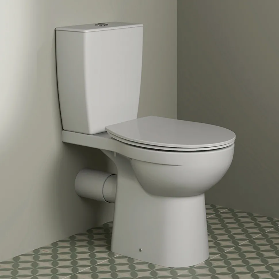 Ideal Standard Eurovit+ Close Coupled Toilet with Soft Close Seat