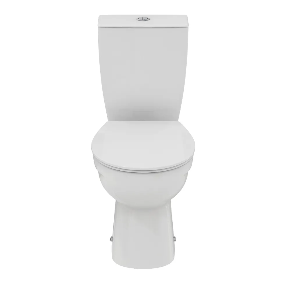 Ideal Standard Eurovit+ Close Coupled Toilet with Soft Close Seat